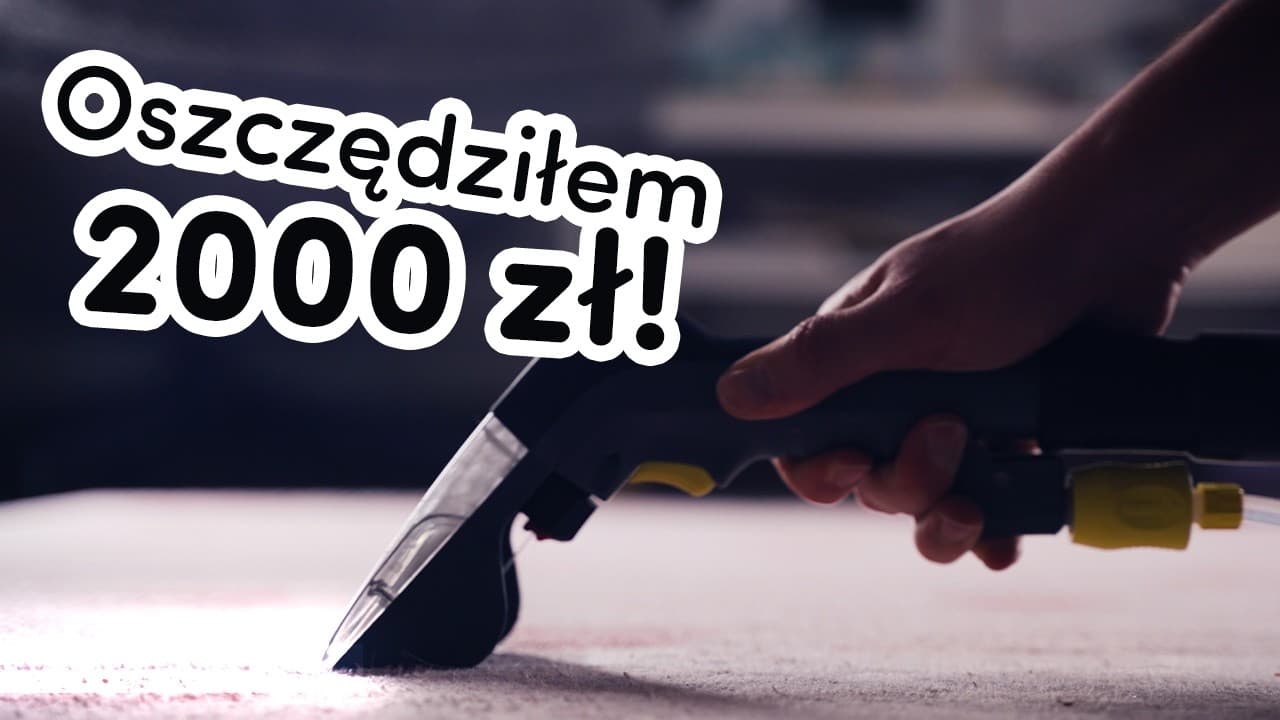 Odkurzacz piorący Kärcher - wyprałem całe mieszkanie za 171zł! Test Karcher Puzzi 8/1